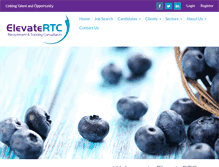 Tablet Screenshot of elevatertc.com